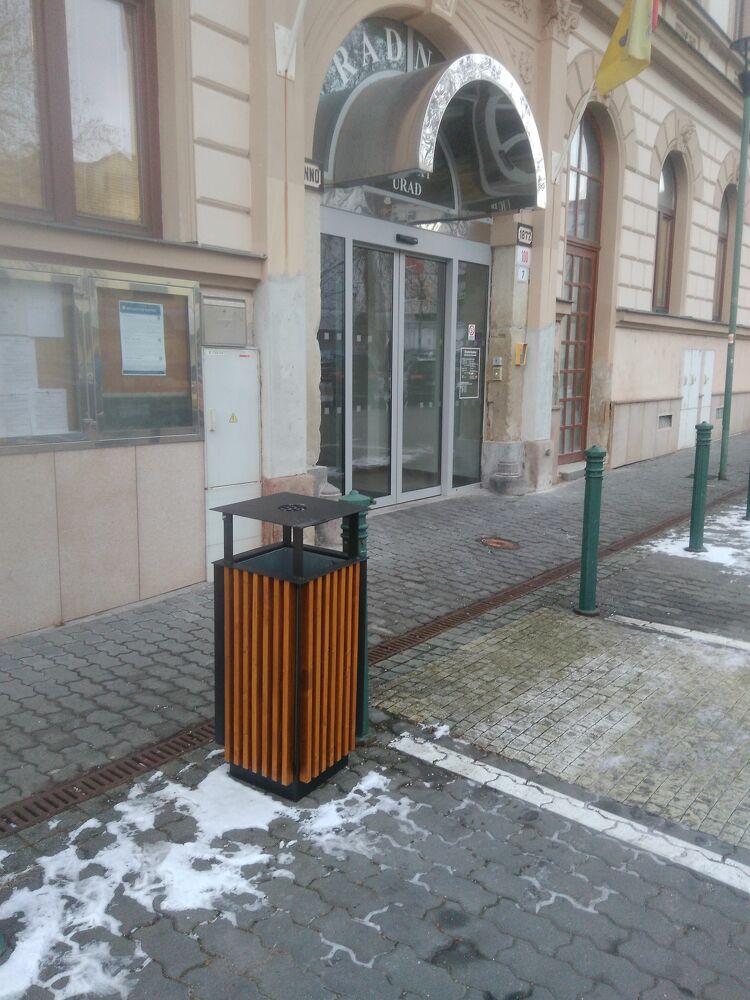 Nové odpadkové koše